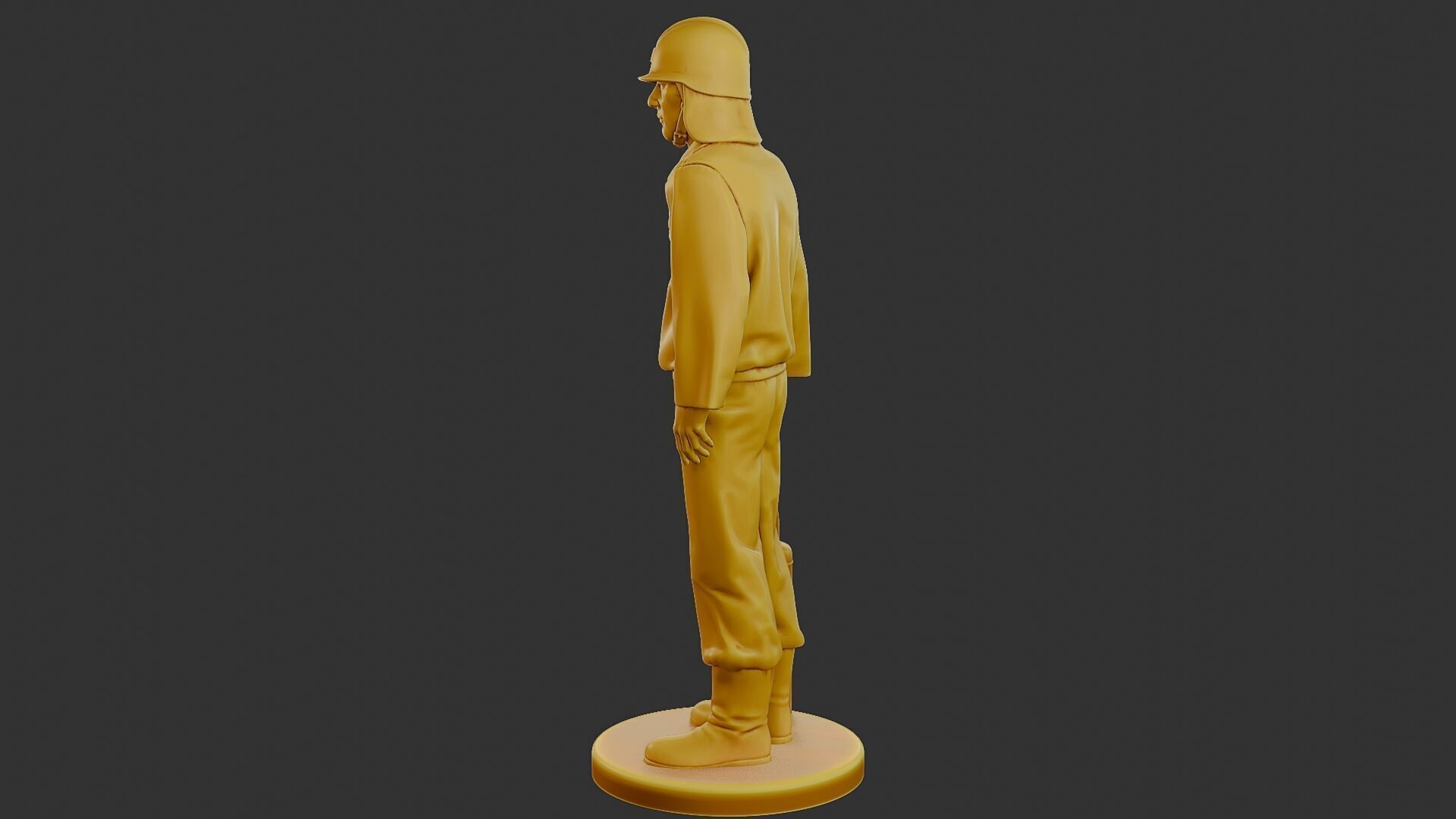 Czechoslovakian firefighter 90s 012 3D print model_4