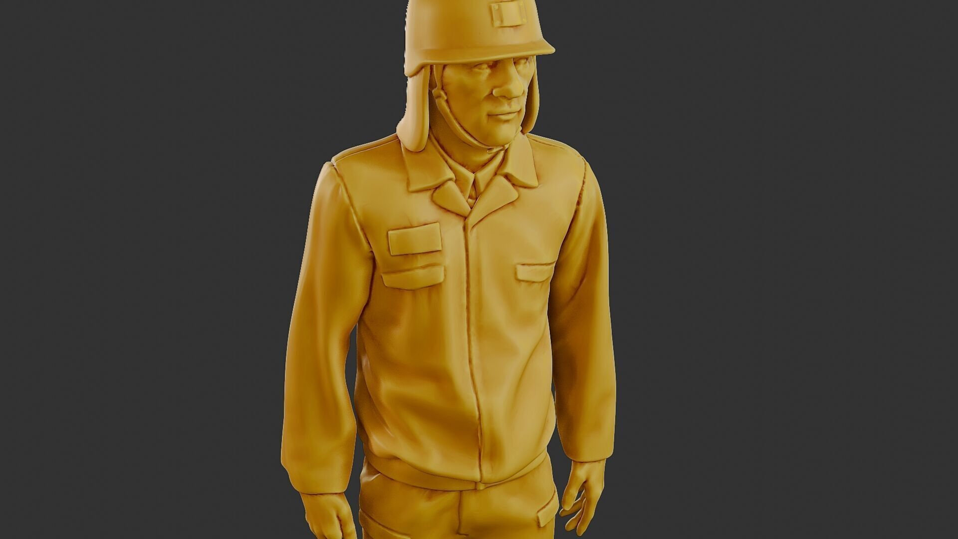 Czechoslovakian firefighter 90s 012 3D print model_19