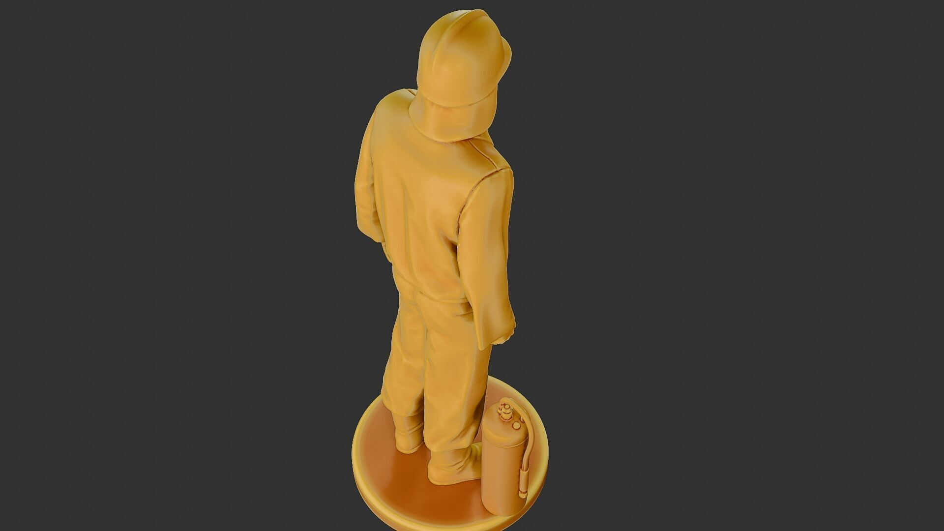Czechoslovakian firefighter 90s 012 3D print model_22