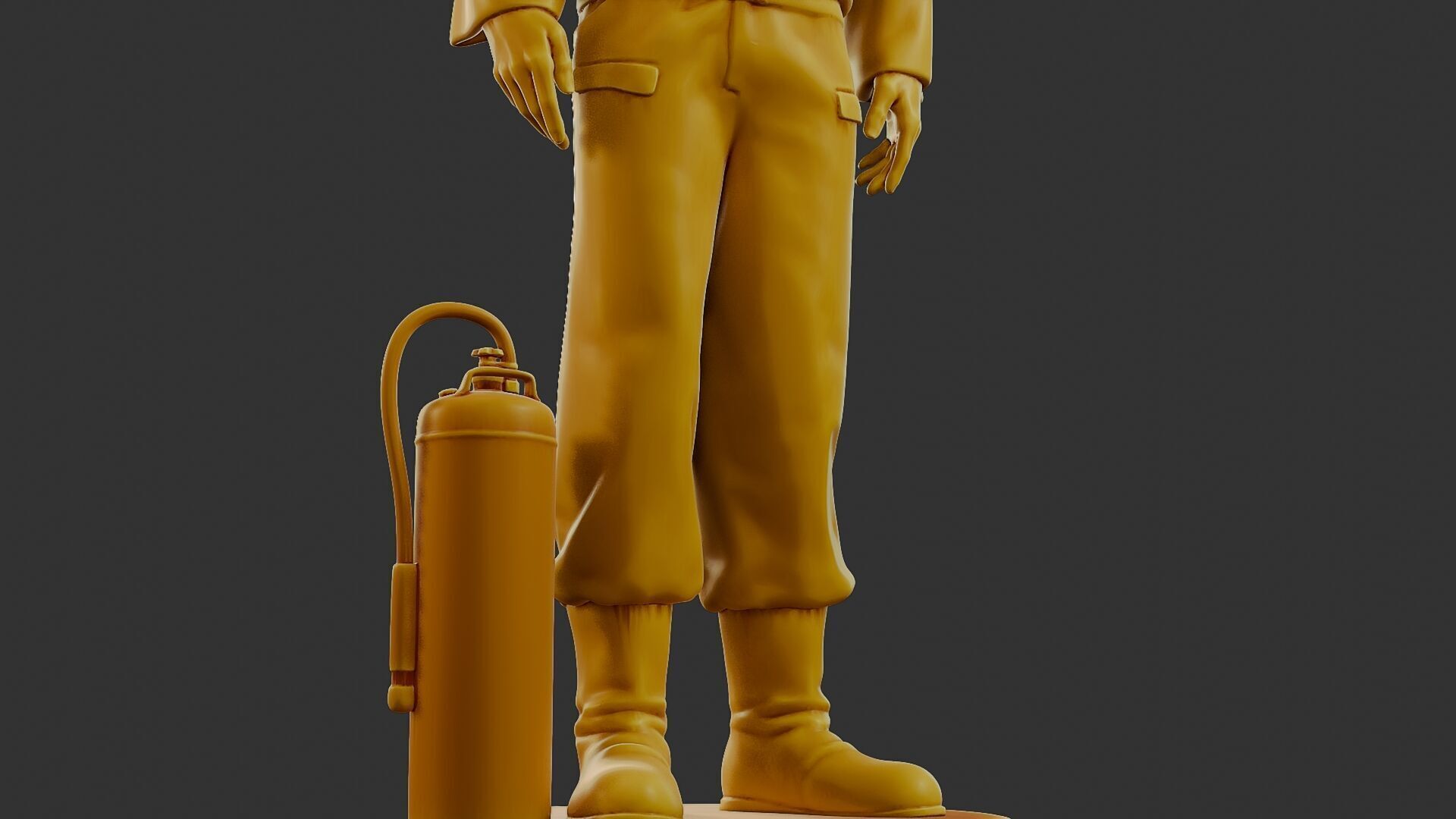 Czechoslovakian firefighter 90s 012 3D print model_13