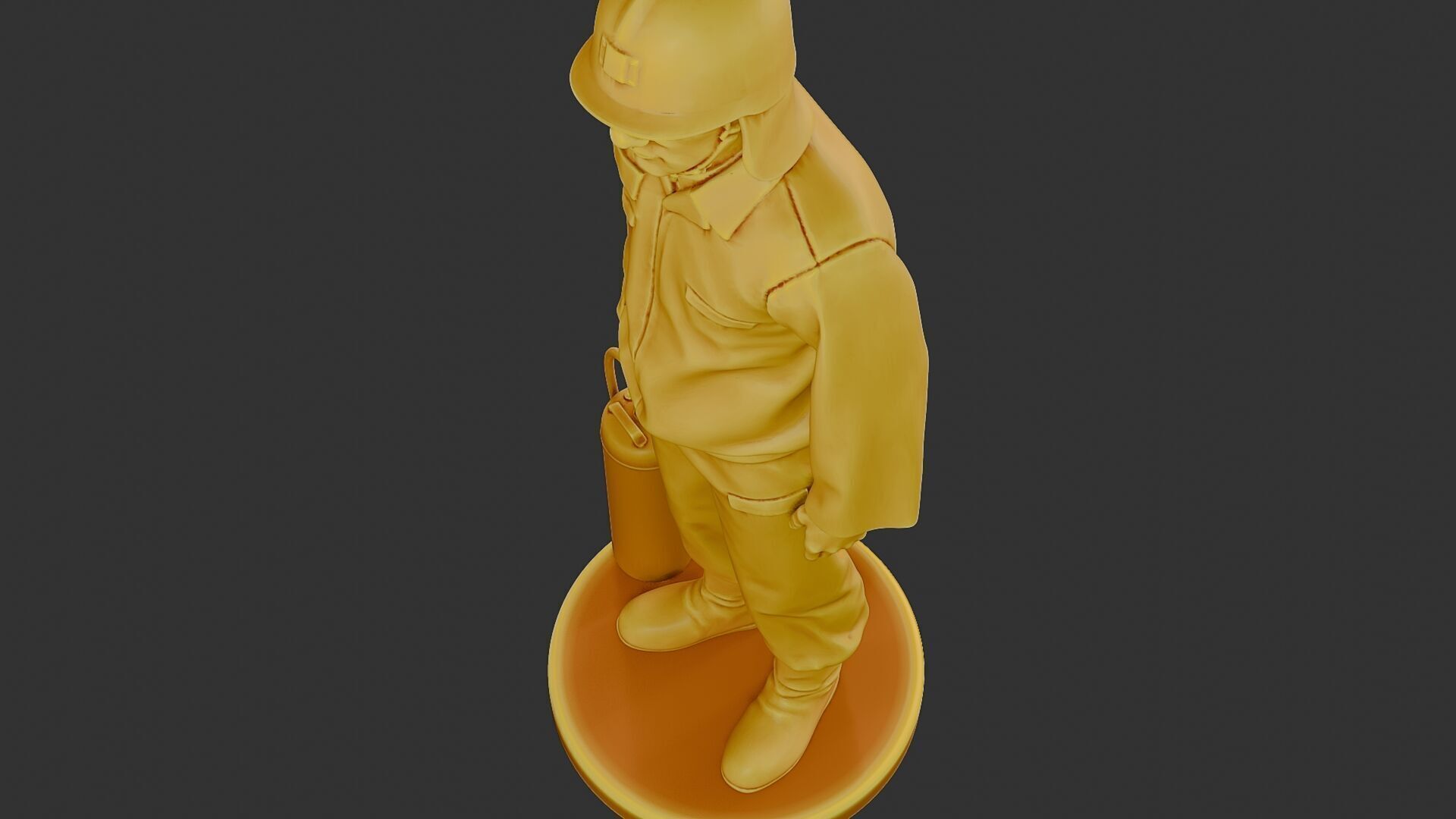Czechoslovakian firefighter 90s 012 3D print model_16
