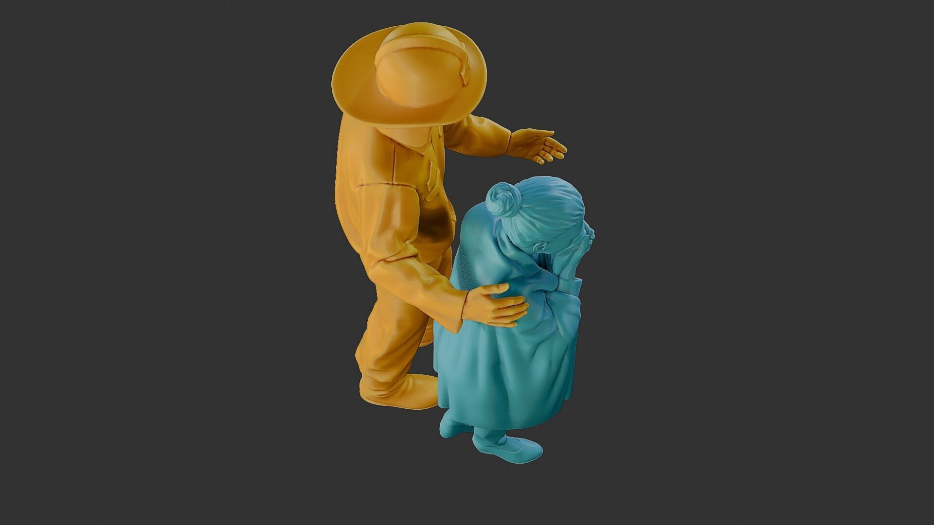 Czechoslovakian firefighter 90s 013 3D print model_23