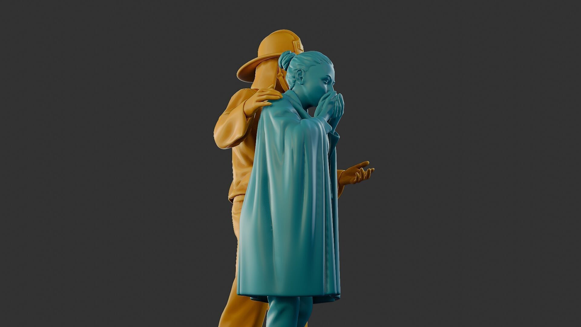 Czechoslovakian firefighter 90s 013 3D print model_29