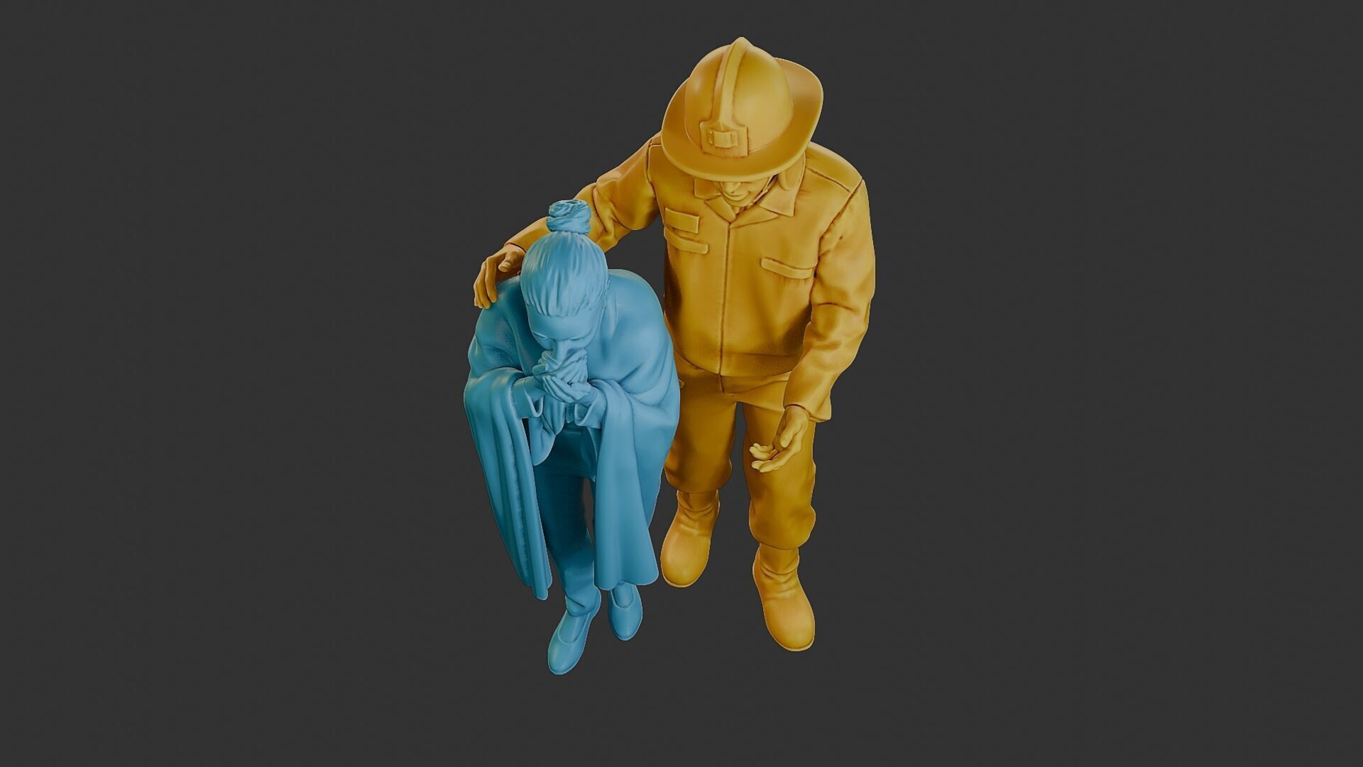 Czechoslovakian firefighter 90s 013 3D print model_14