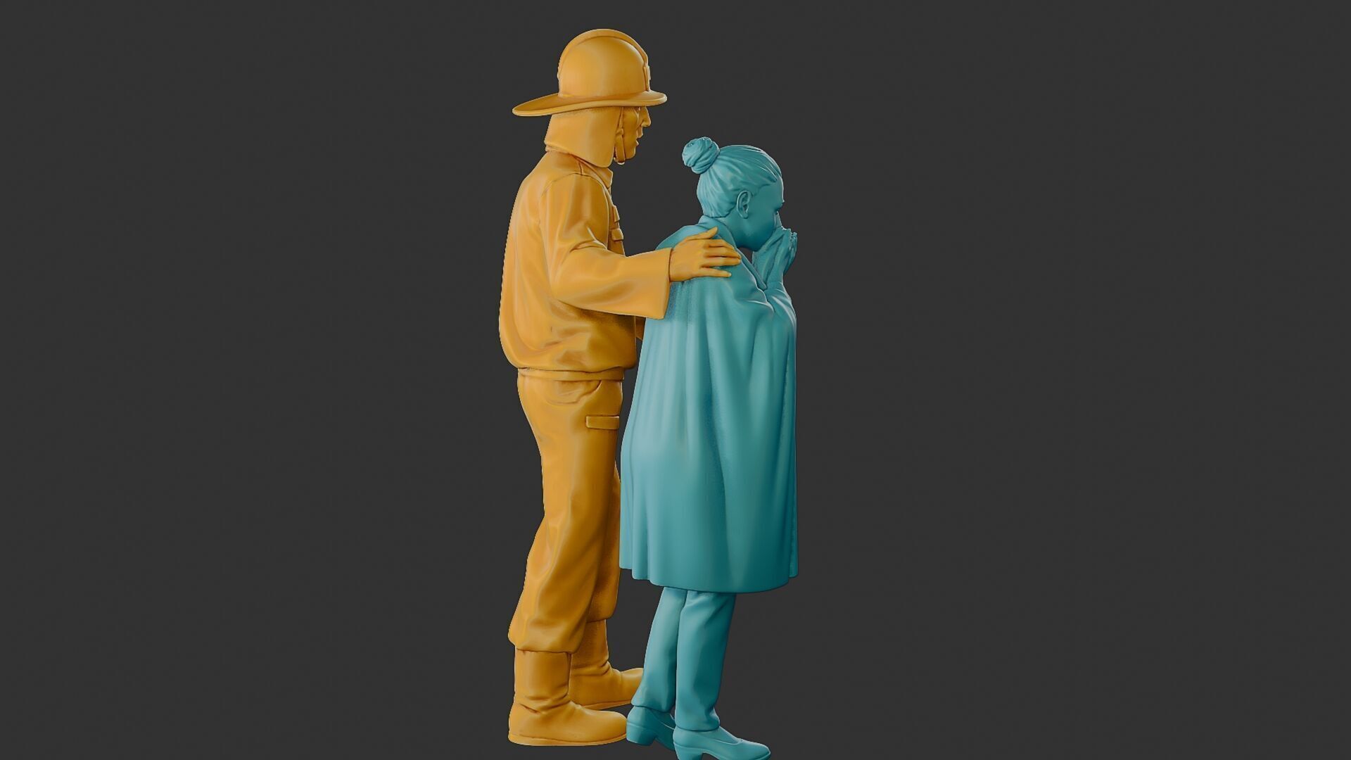 Czechoslovakian firefighter 90s 013 3D print model_31
