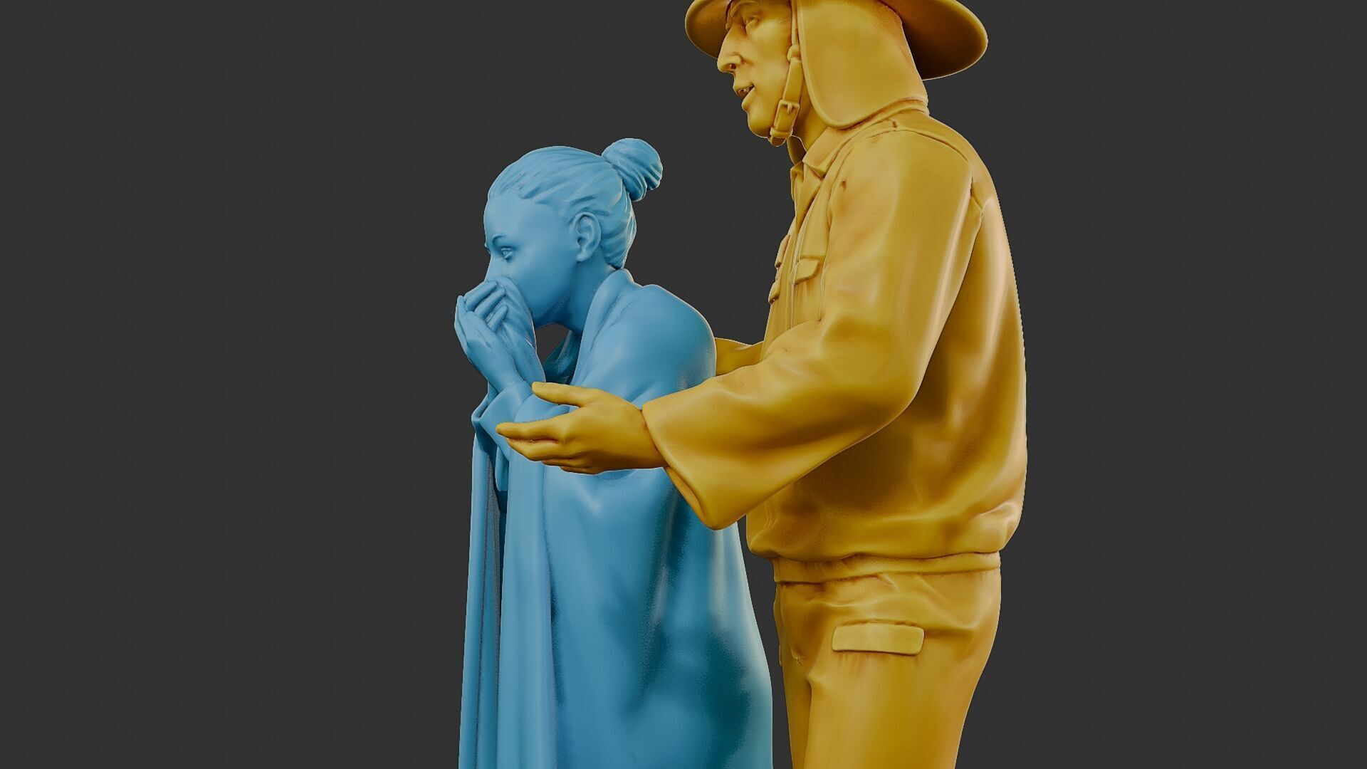 Czechoslovakian firefighter 90s 013 3D print model_17