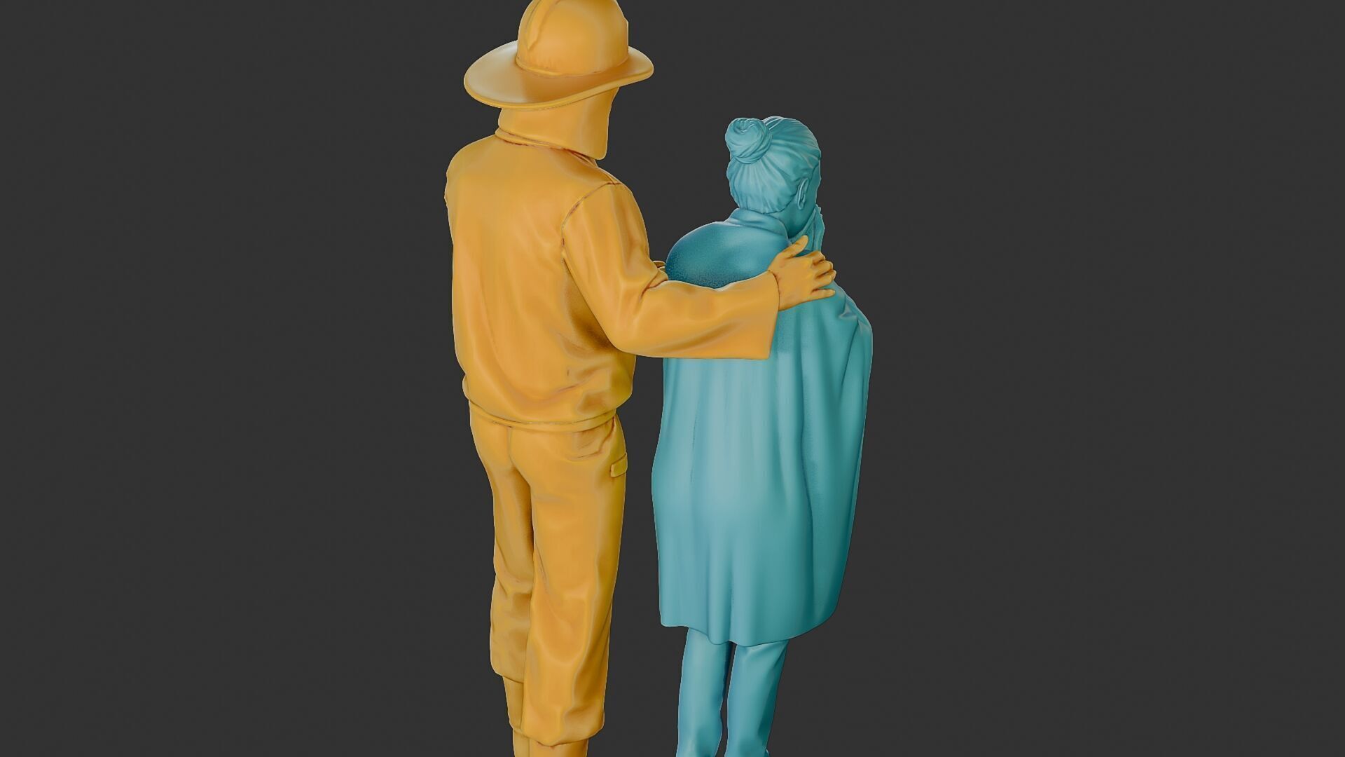 Czechoslovakian firefighter 90s 013 3D print model_24