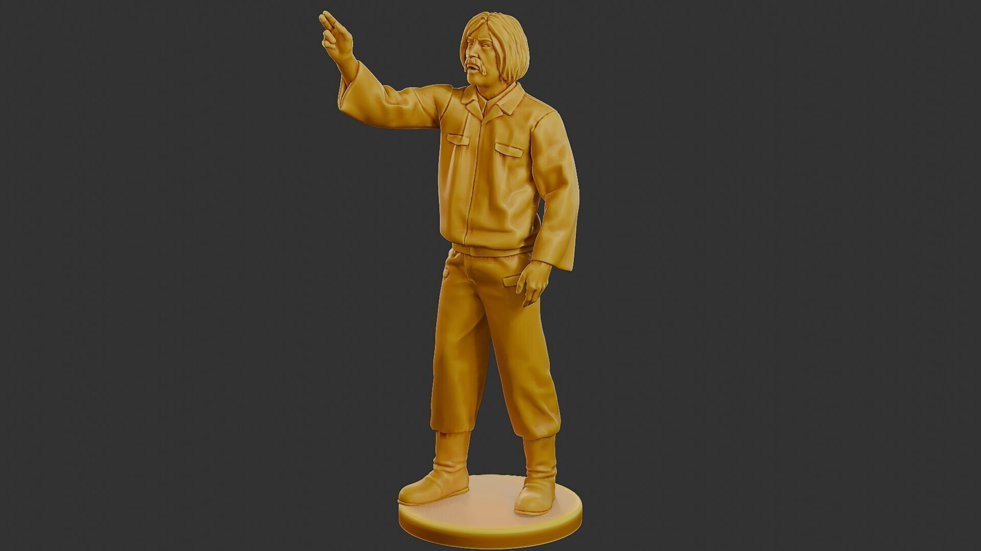 Czechoslovakian firefighter 90s 014 3D print model_2