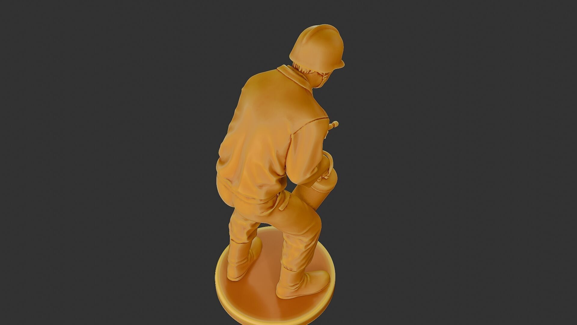 Czechoslovakian firefighter 90s 015 3D print model_22