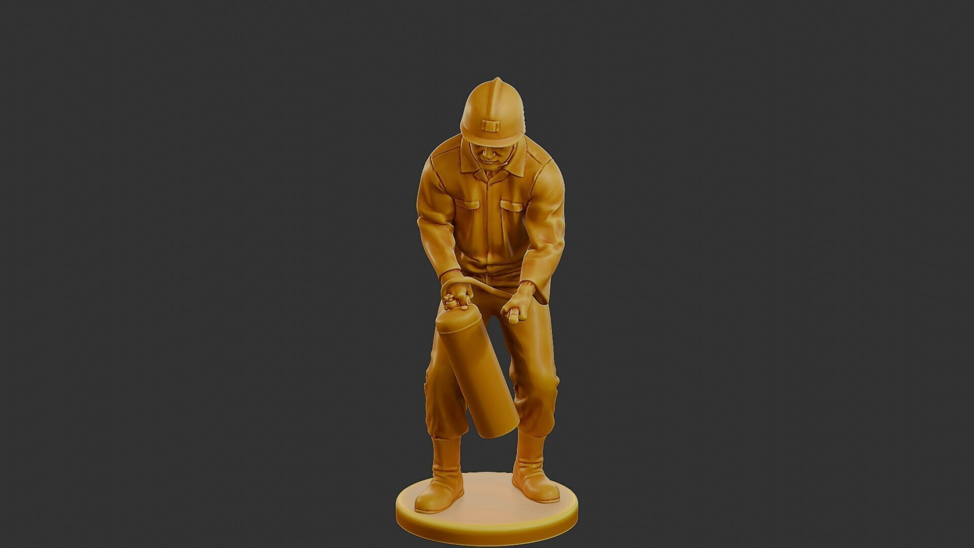 Czechoslovakian firefighter 90s 015 3D print model_1