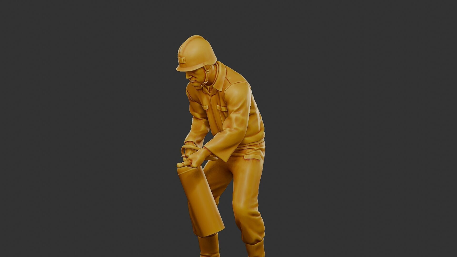 Czechoslovakian firefighter 90s 015 3D print model_27
