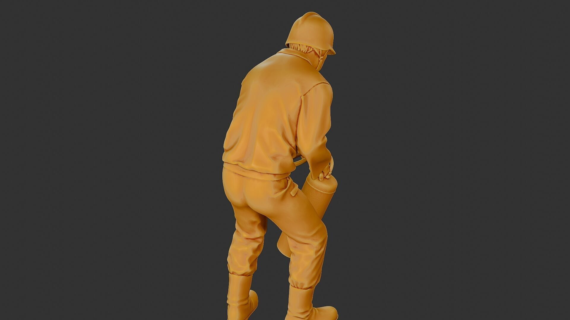 Czechoslovakian firefighter 90s 015 3D print model_24