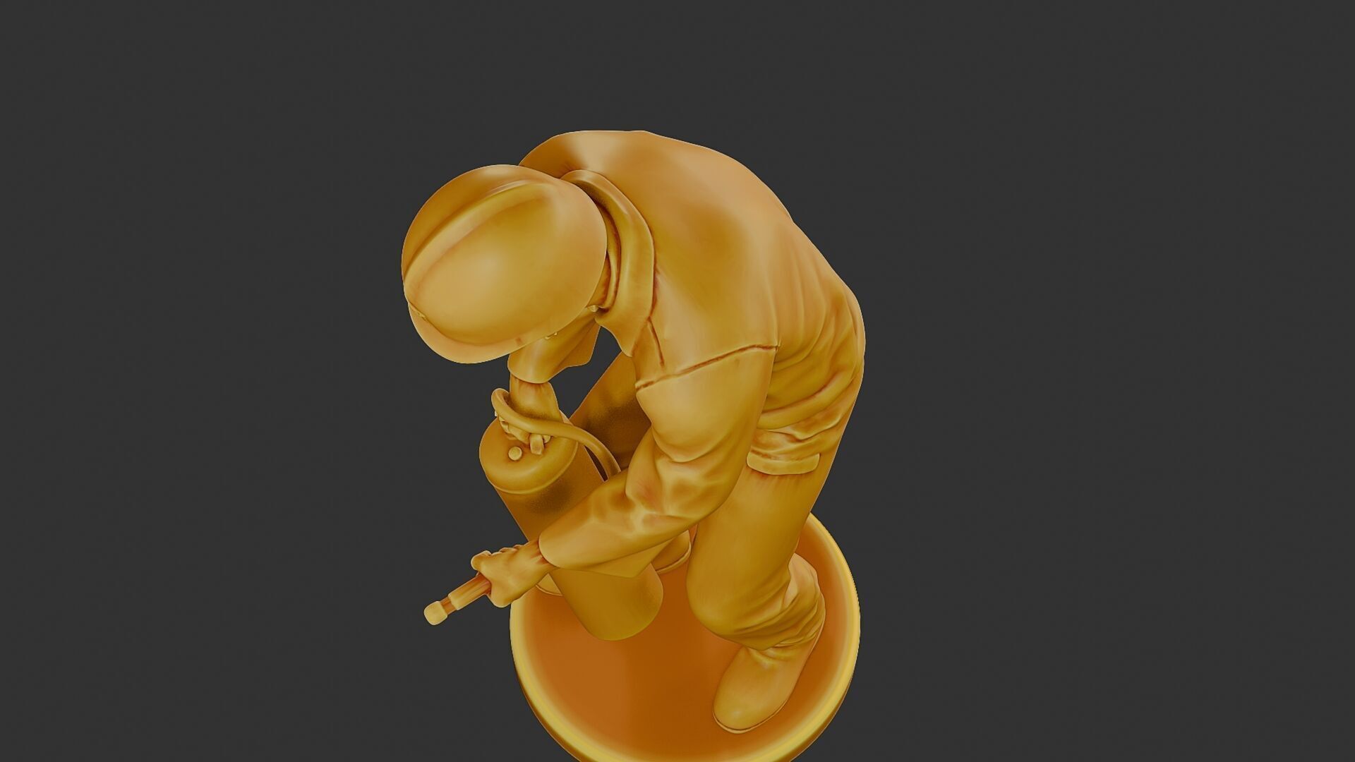 Czechoslovakian firefighter 90s 015 3D print model_16