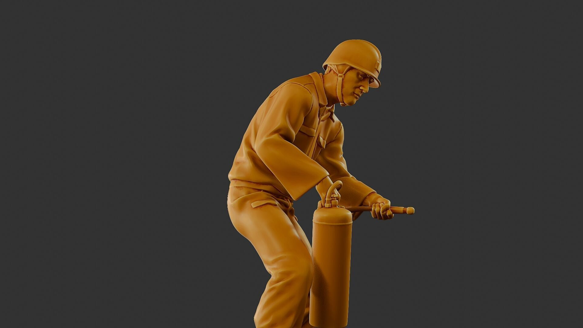 Czechoslovakian firefighter 90s 015 3D print model_29
