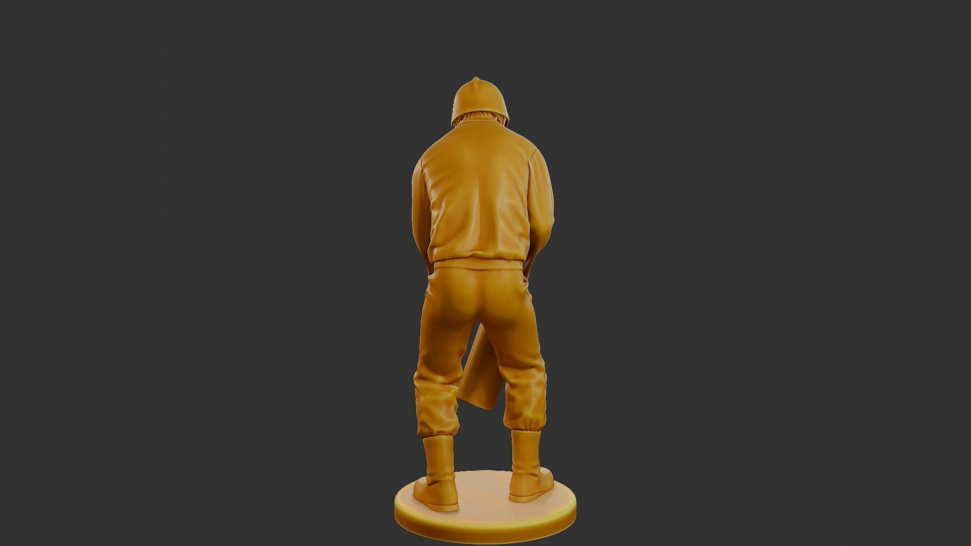 Czechoslovakian firefighter 90s 015 3D print model_6