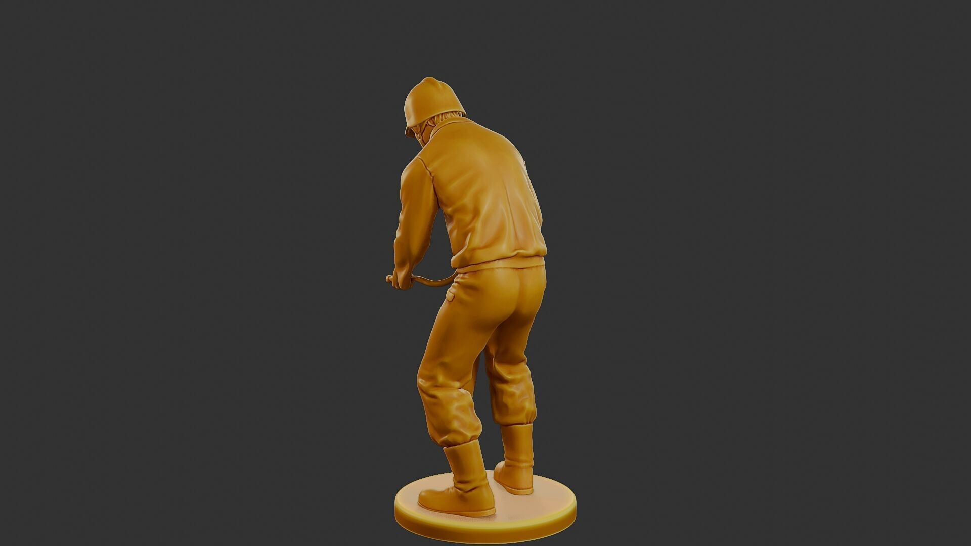 Czechoslovakian firefighter 90s 015 3D print model_5