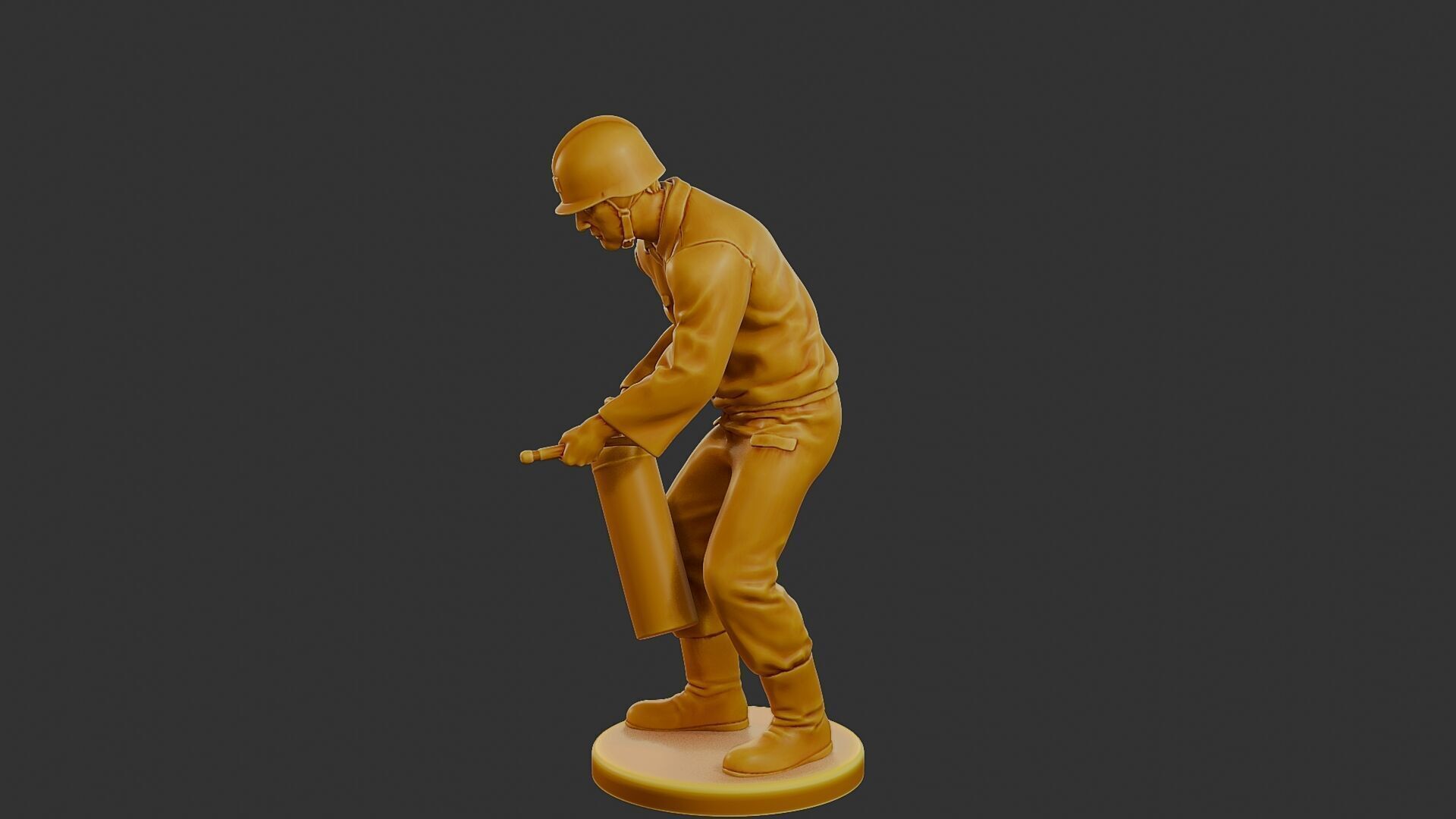 Czechoslovakian firefighter 90s 015 3D print model_3