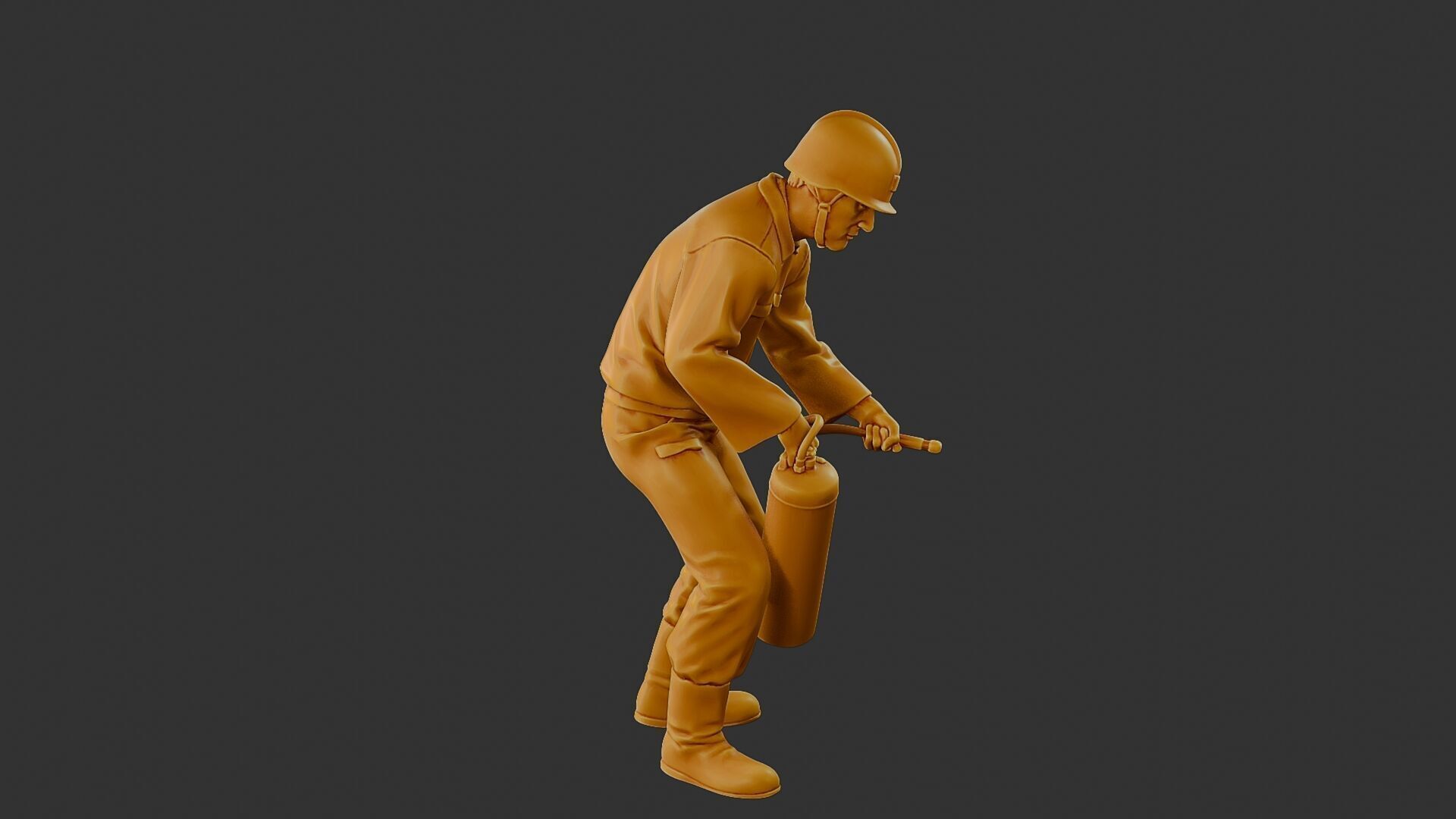Czechoslovakian firefighter 90s 015 3D print model_30