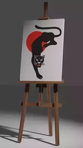 The Duck Adjustable Hardwood Easel by Path Design