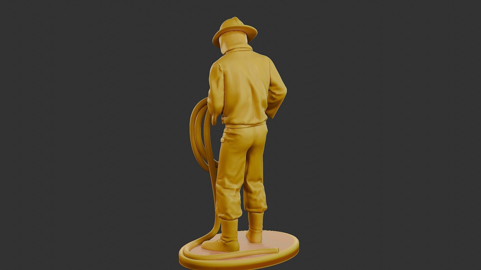 Czechoslovakian firefighter 90s 016 3D print model_5