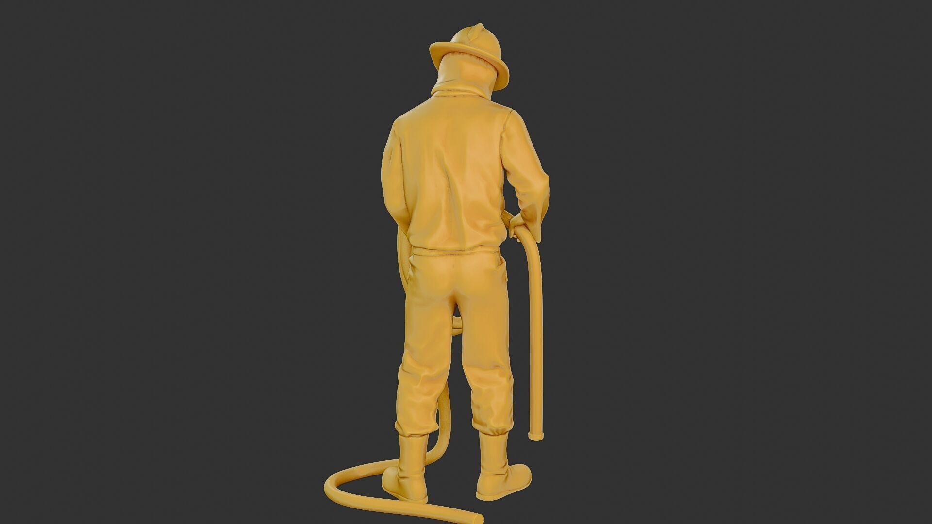 Czechoslovakian firefighter 90s 016 3D print model_25