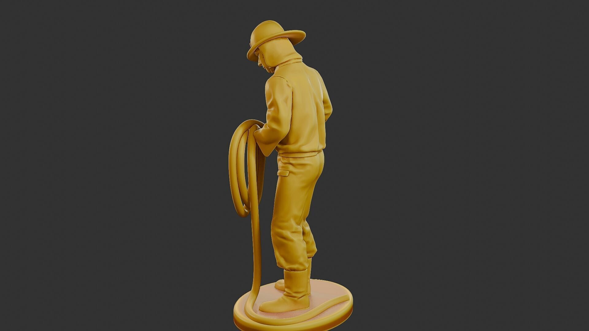 Czechoslovakian firefighter 90s 016 3D print model_4