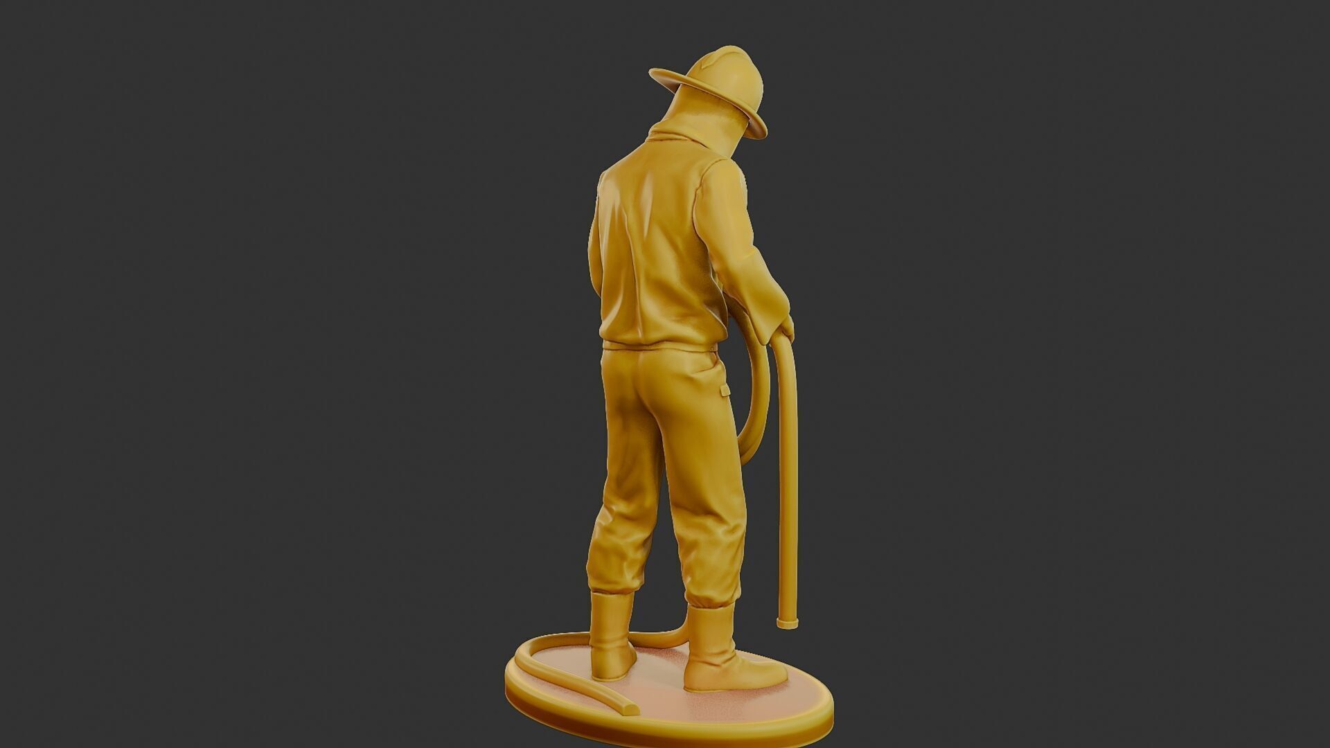 Czechoslovakian firefighter 90s 016 3D print model_7