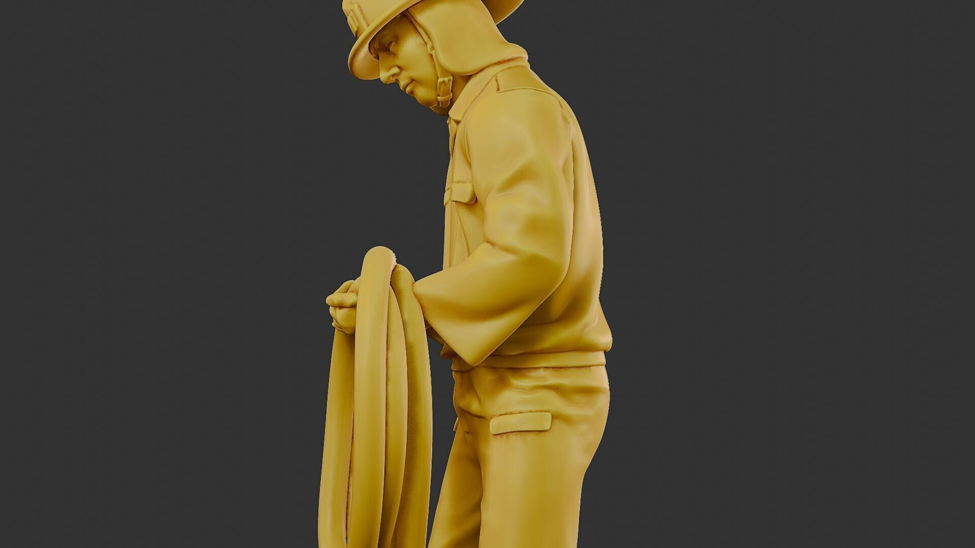 Czechoslovakian firefighter 90s 016 3D print model_17