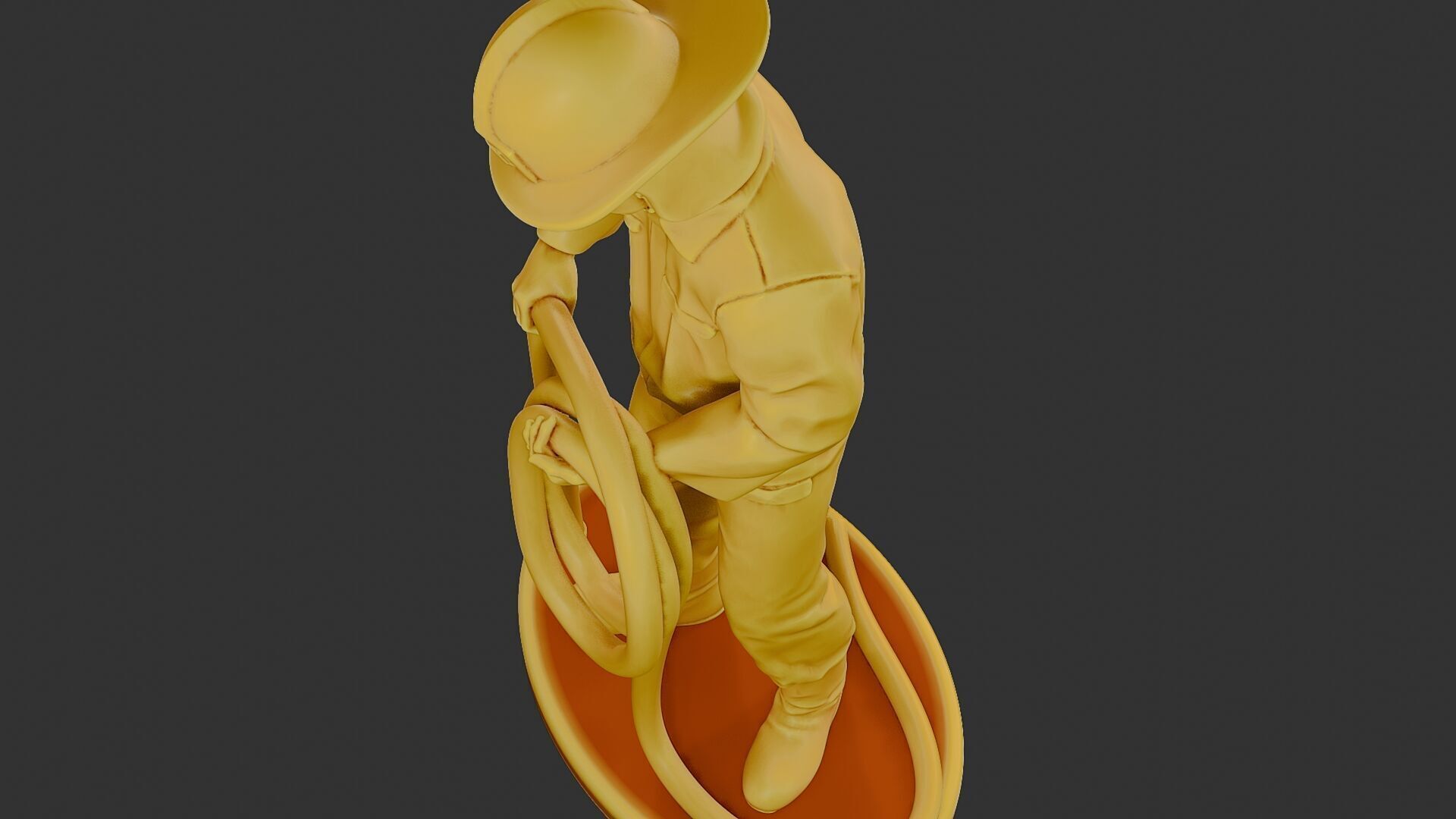 Czechoslovakian firefighter 90s 016 3D print model_16