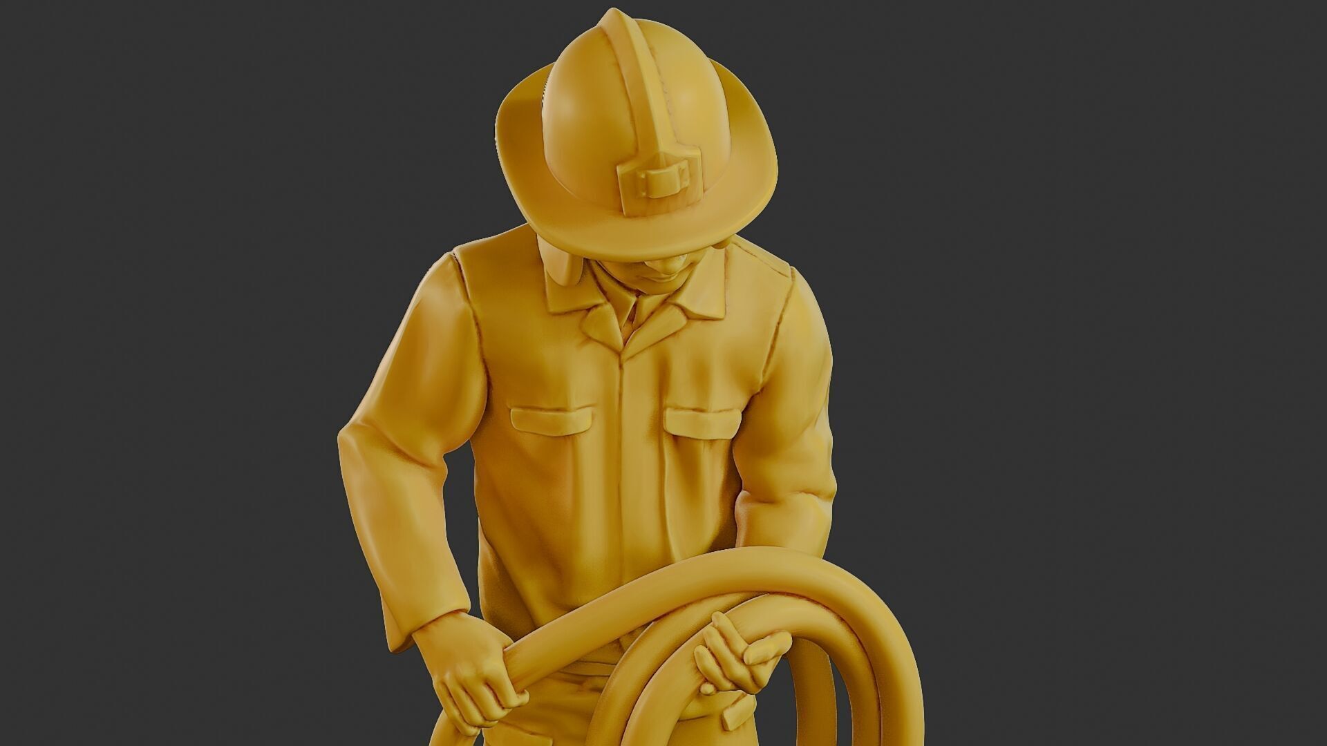 Czechoslovakian firefighter 90s 016 3D print model_19