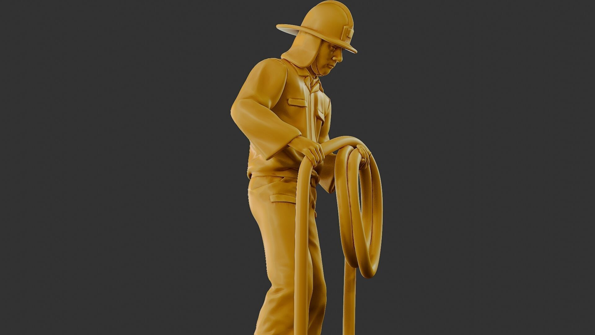 Czechoslovakian firefighter 90s 016 3D print model_29