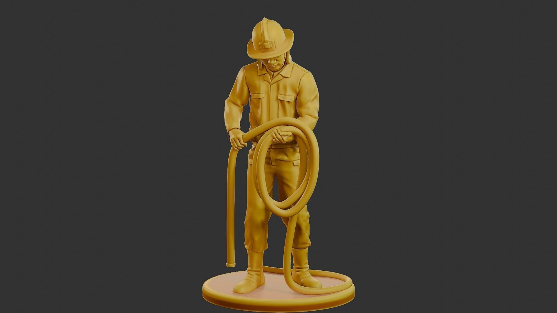 Czechoslovakian firefighter 90s 016 3D print model_11