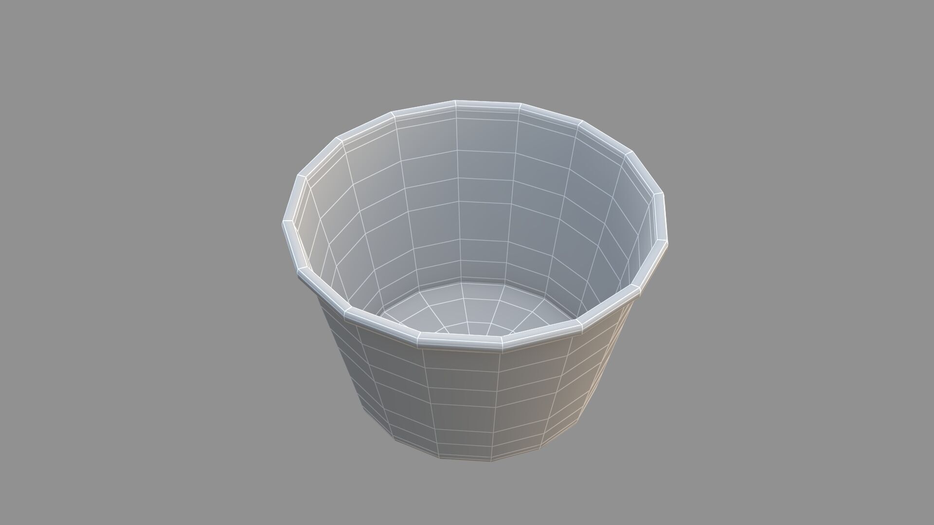 ice cream paper cup collection of 9 3D model_25