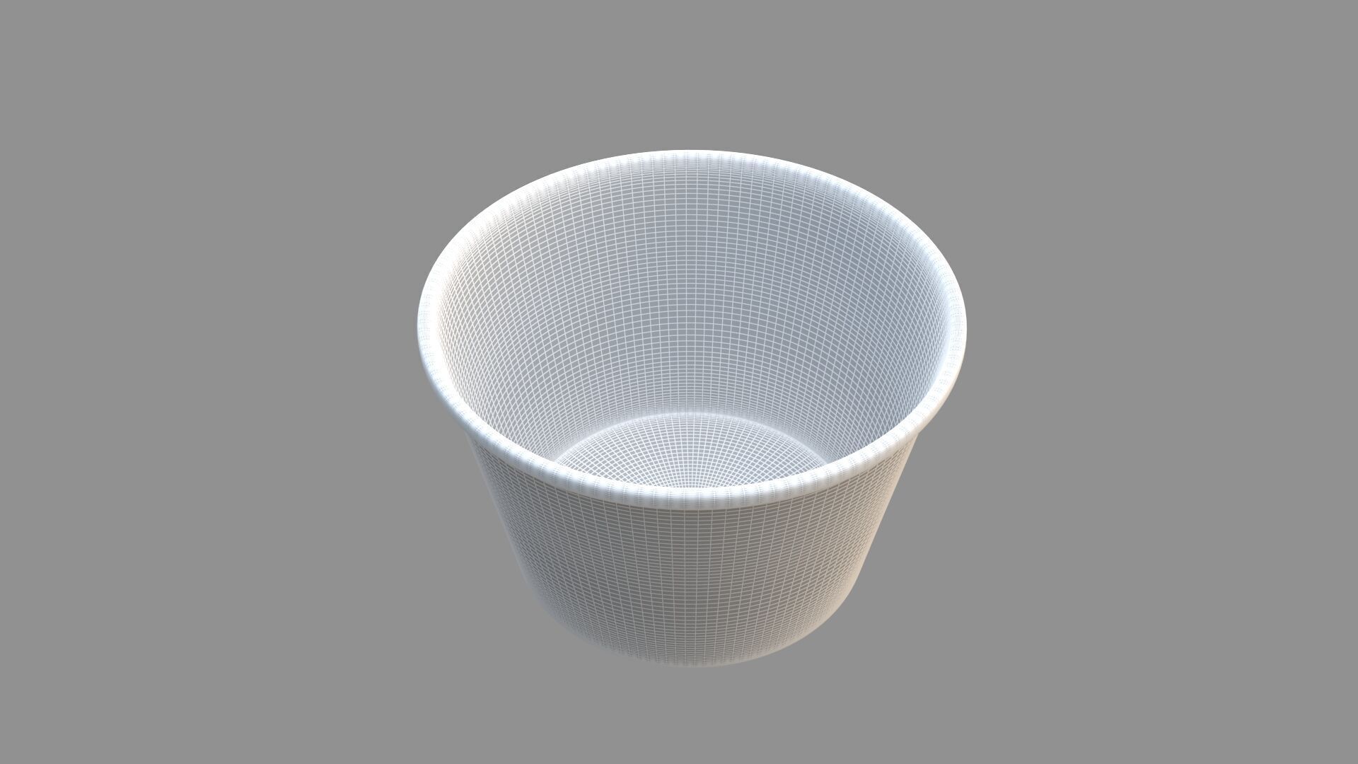ice cream paper cup collection of 9 3D model_26