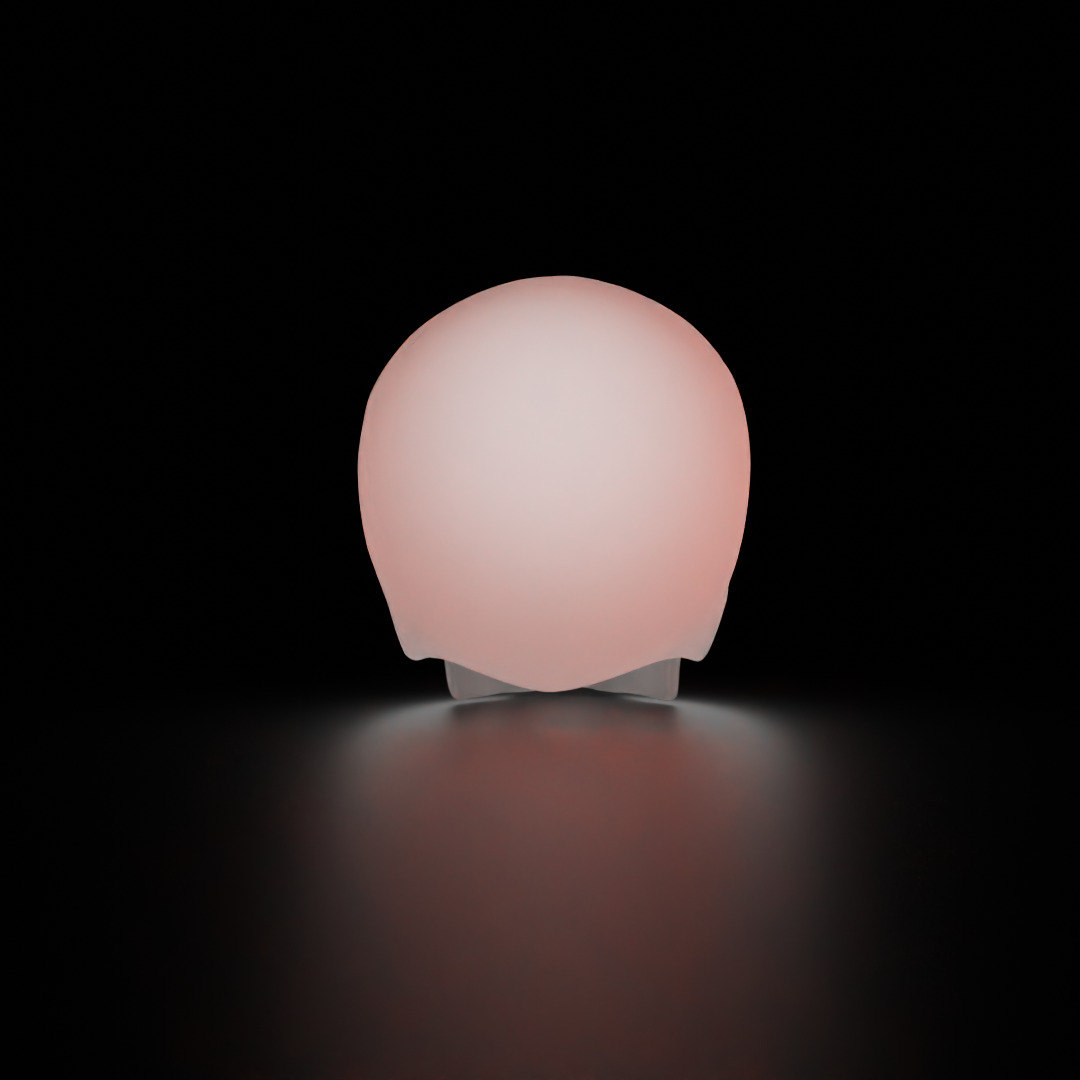 Indirect skull lighting Low-poly 3D model_4