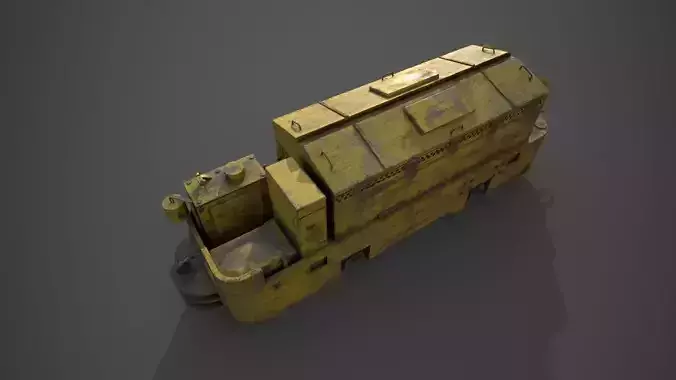 Heavy Duty Mine Rail Engine