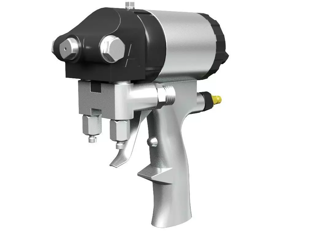 Foam Spray Gun 3D model