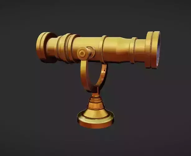 Steampunk telescope