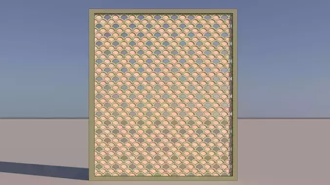 Wall Panel with Mirror