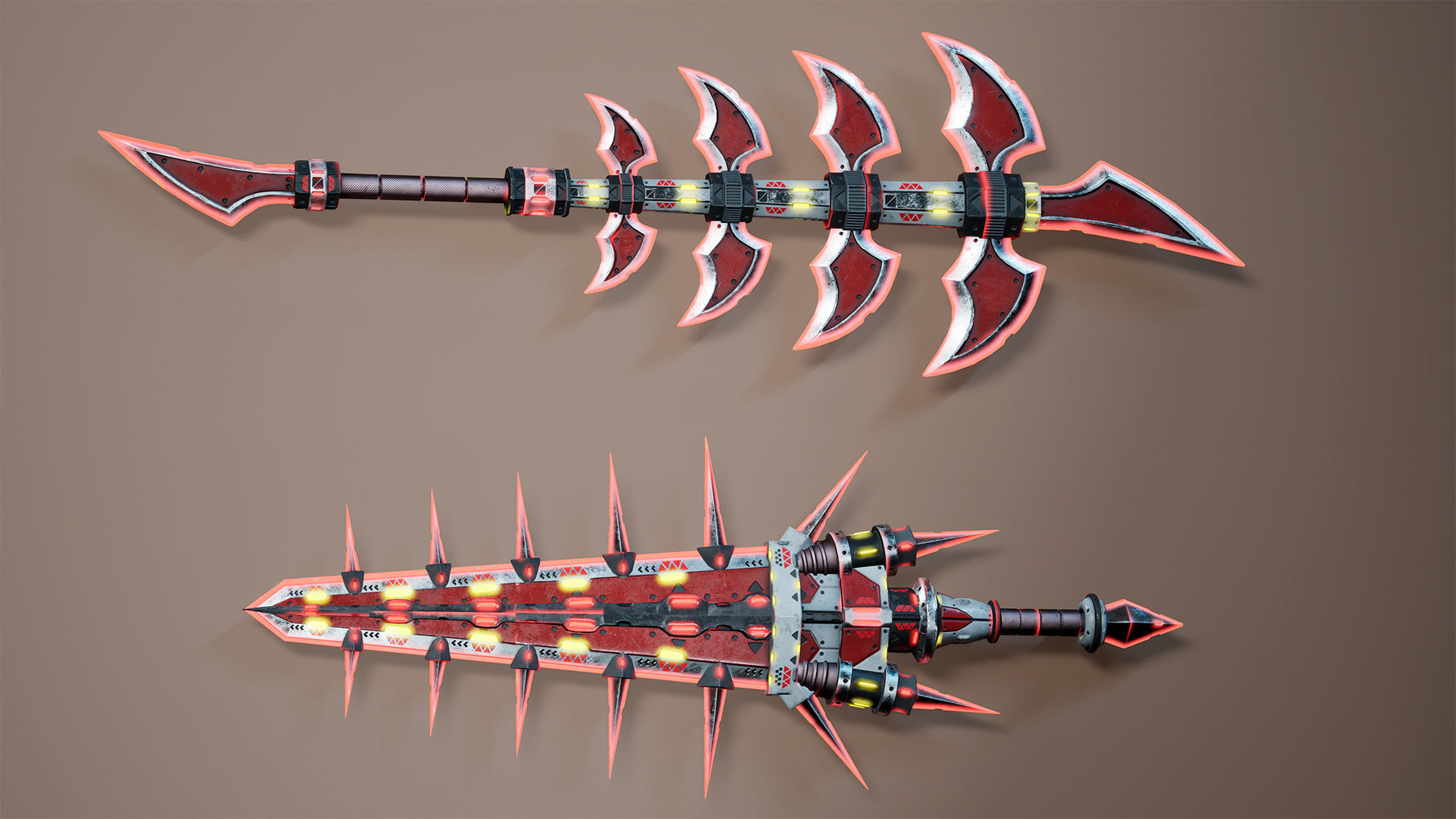 Sci-Fi Myth Boss pack 3D Model Collection_23