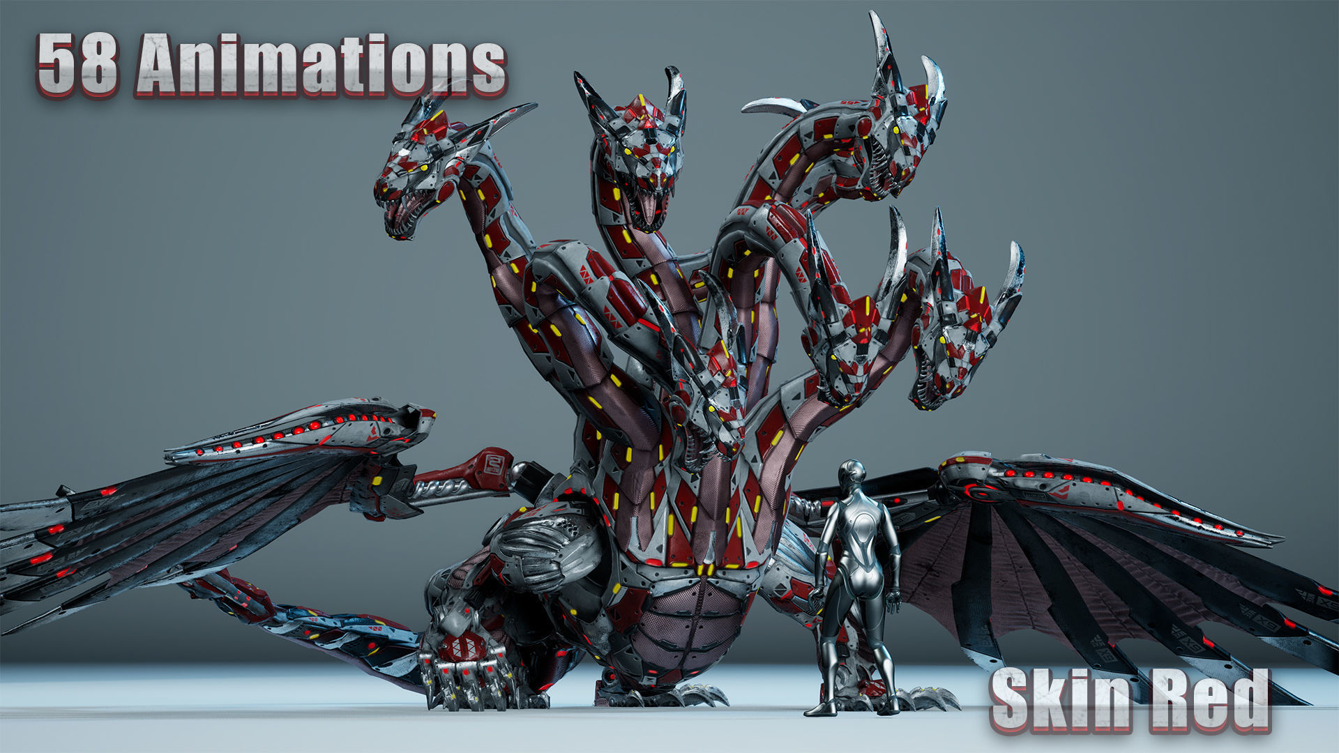 Sci-Fi Myth Boss pack 3D Model Collection_29