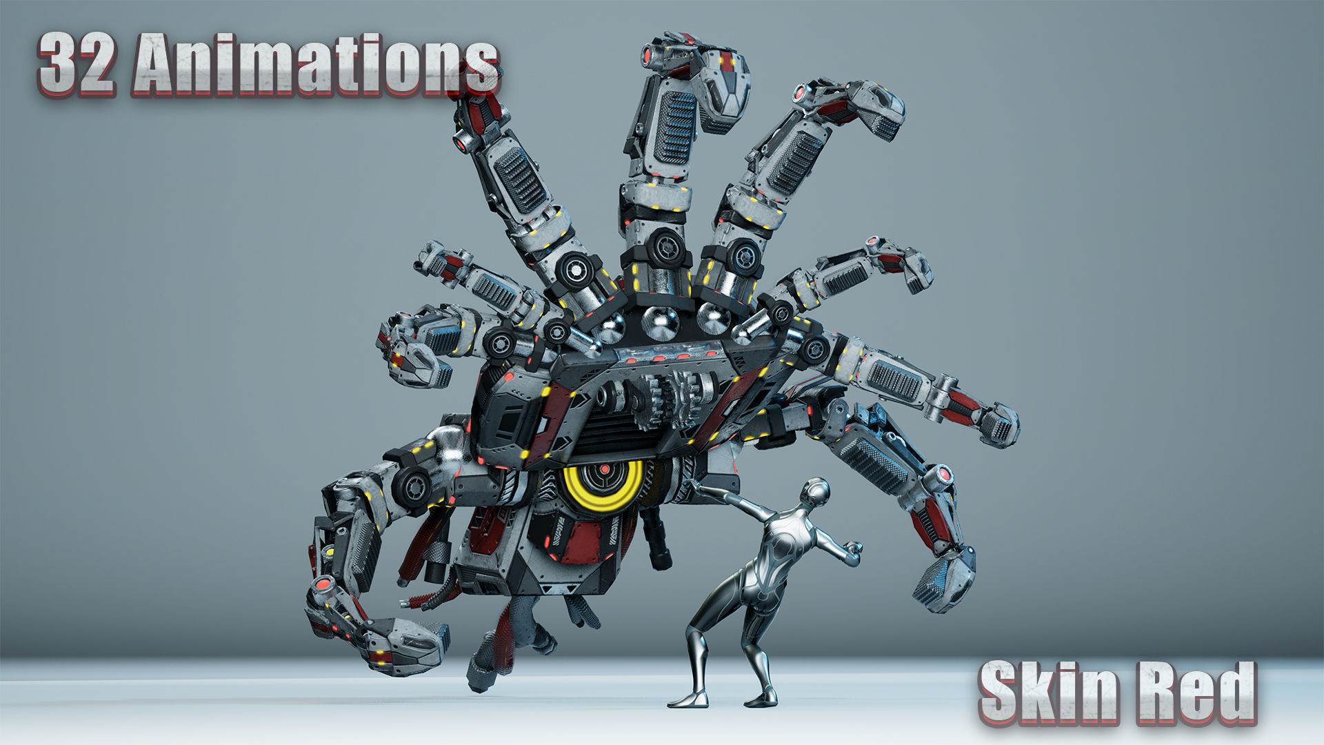 Sci-Fi Myth Boss pack 3D Model Collection_27