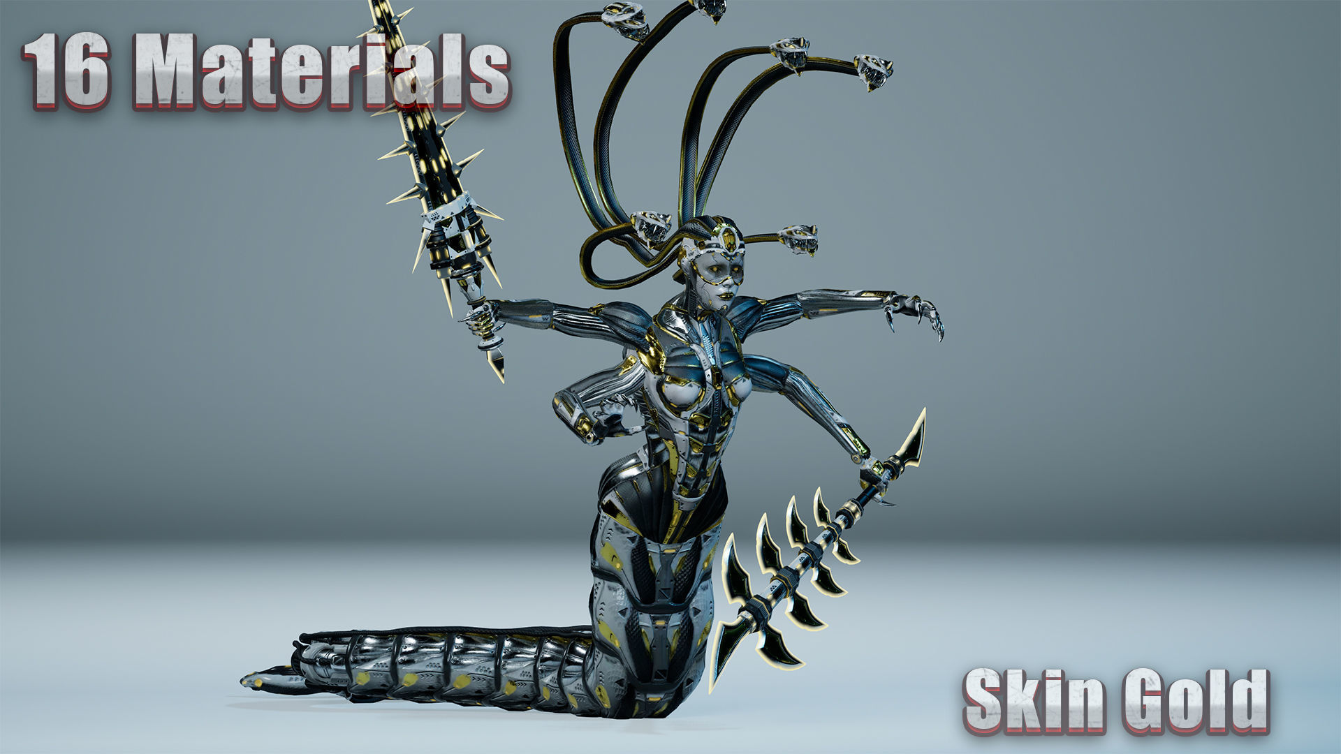 Sci-Fi Myth Boss pack 3D Model Collection_21