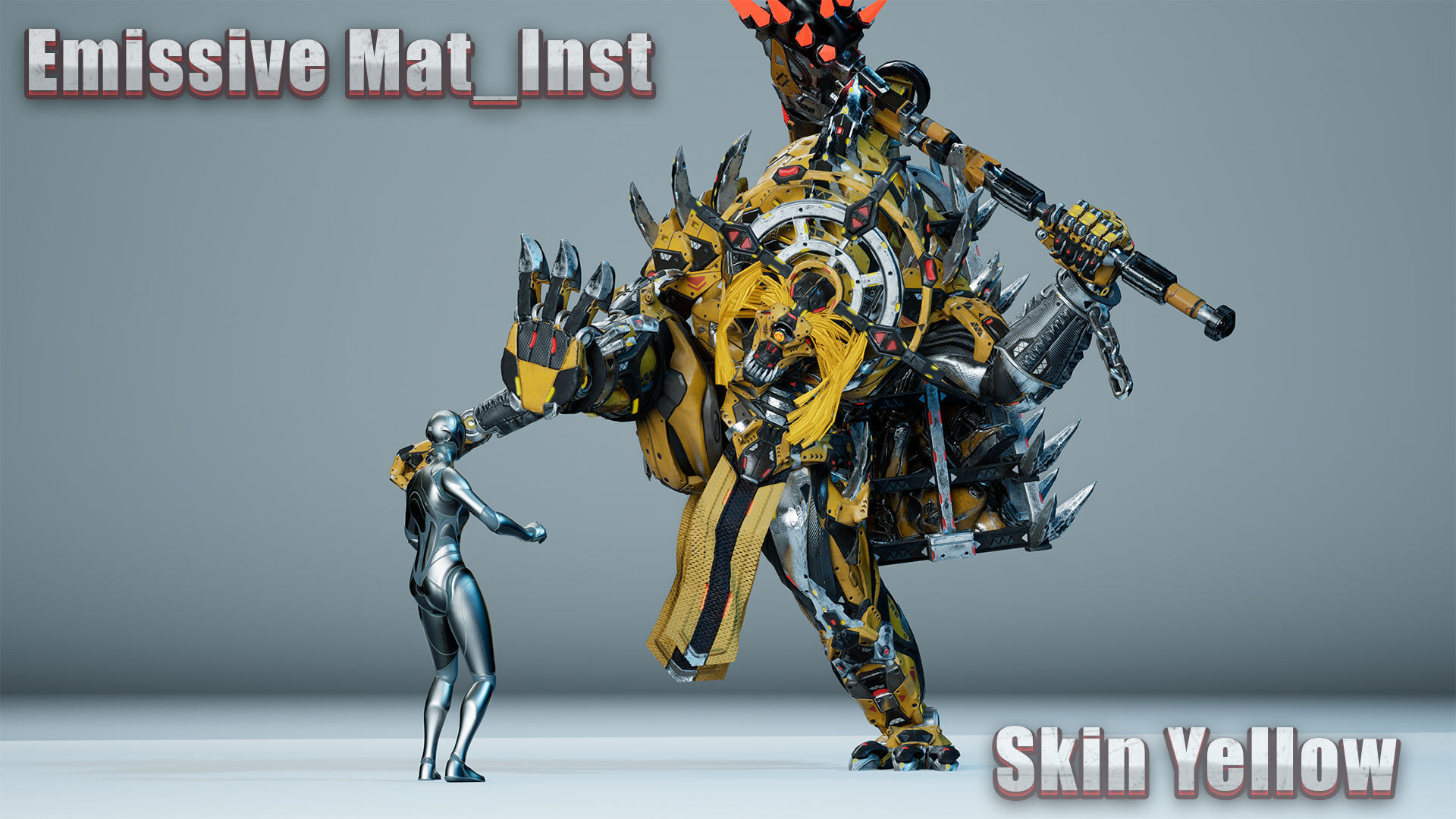 Sci-Fi Myth Boss pack 3D Model Collection_19
