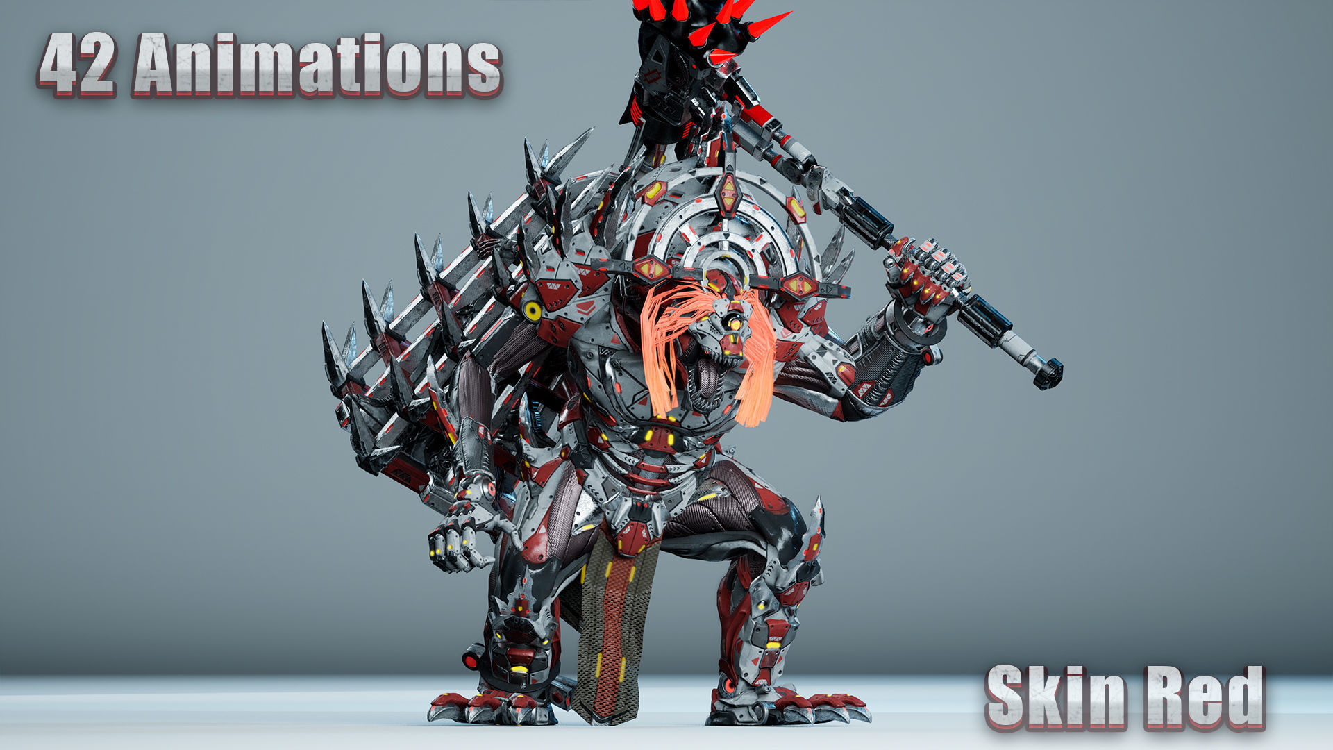 Sci-Fi Myth Boss pack 3D Model Collection_20