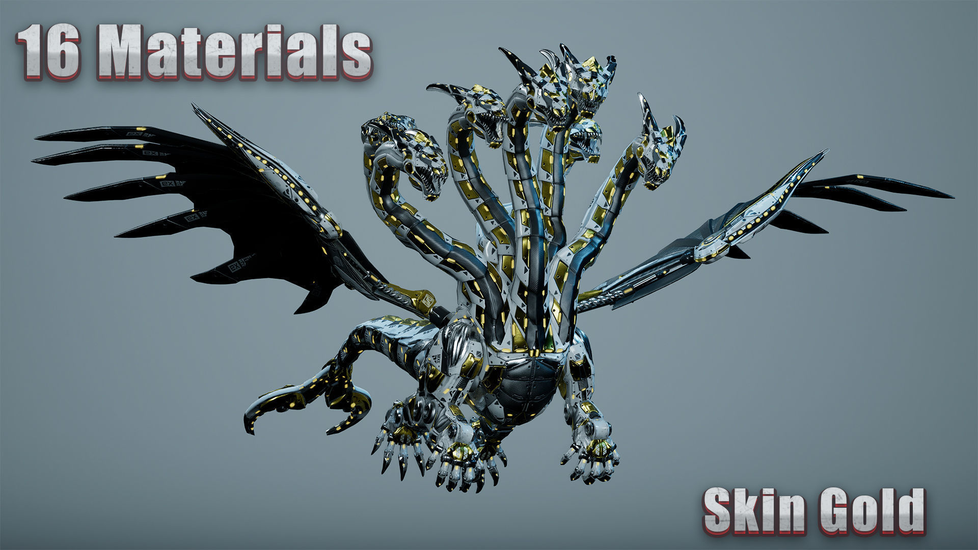 Sci-Fi Myth Boss pack 3D Model Collection_30