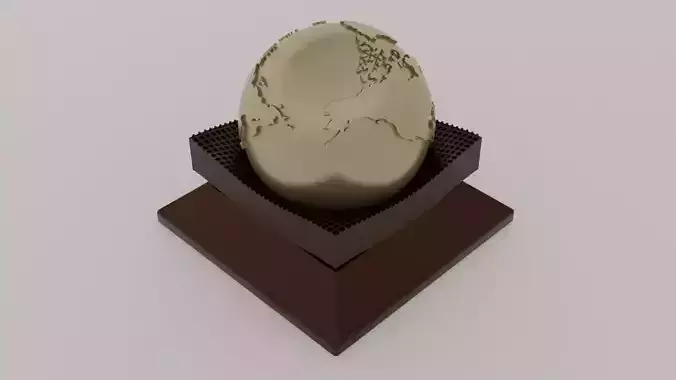 Earth Gravity Globe with Stand