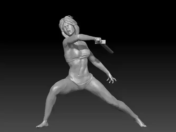 Female Pose References Drawing and Painting Inspiration 3 3D print model