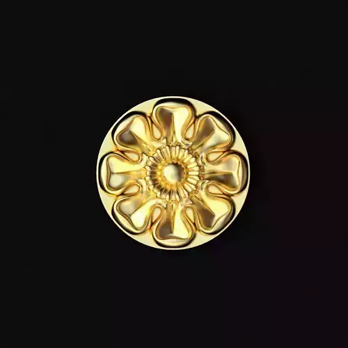 Central decor ornament for furniture