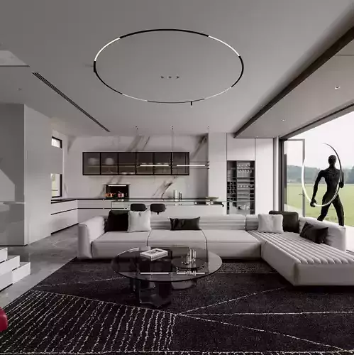 Apartment interior scenes 